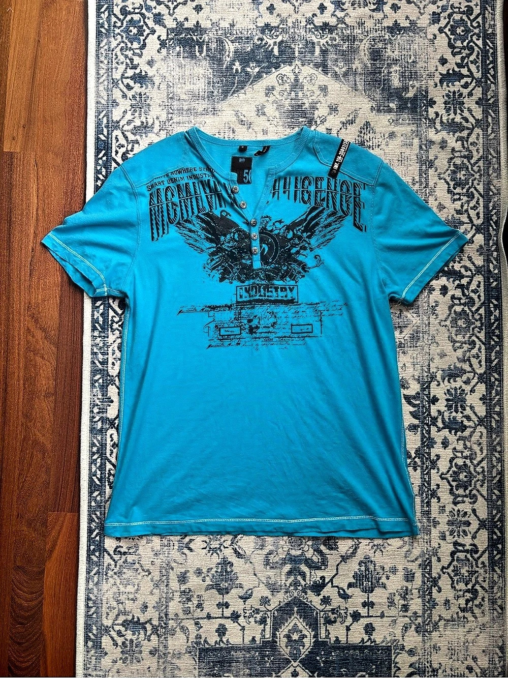 Affliction Graphic Short Sleeve Tee Size Medium